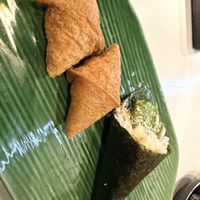 Inari & avocado hand roll.   at 4Ever Sushi in Toronto