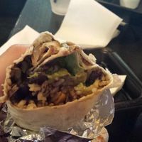 Vegan burrito at PHX - Sir Veza's Taco Garage - T4 in Phoenix