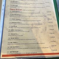 Große Auswahl an veganen Gerichten  at Taste of India - Kleinwallstadt in Kleinwallstadt
