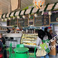 Inside Counter at Ezra's Enlightened Cafe in Indianapolis