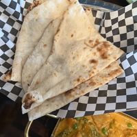 Vegan naan  at Hariyali Express Indian Cuisine & Bar in Vancouver