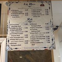 Menu   at Japanese Express in Mobile