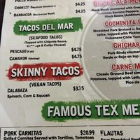 Menu   at Mama's Tacos Delicioso Of Pensacola in Pensacola