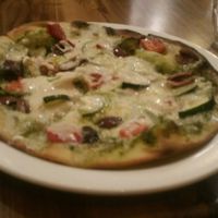 Pesto pizza at Mantra Lounge in Carlton