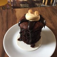 Delicious vegan cake  at Mantra Lounge in Carlton