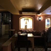 Lovely little seats  at Taboula in Cairo