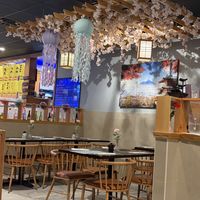 A picture of the inside seating area  at Mr LC Sushi Hibachi Asian Bistro in Dunedin