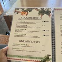Menu  at The Crossover Cafe | Dharamkot | Vegan and Vegetarian Cafe in Dharamshala