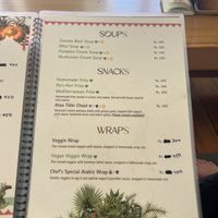 Menu  at The Crossover Cafe | Dharamkot | Vegan and Vegetarian Cafe in Dharamshala