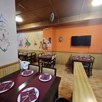 Inside at Indian Punjab Restaurante in Bilbao