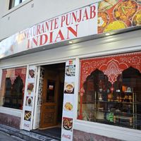 Outside at Indian Punjab Restaurante in Bilbao