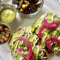 Molletes Casa Macro at Casa Macro in Monterrey