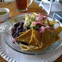 Chilaqiles at Casa Macro in Monterrey