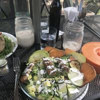 Tempeh bowl at Casa Macro in Monterrey