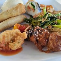 Buffet fried goodies at Primavera in Guatemala City