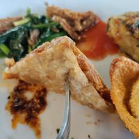 Tofu curd at Primavera in Guatemala City