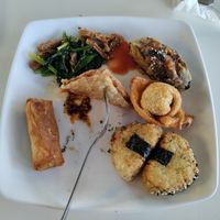 The other plate we got had no deep fried food! at Primavera in Guatemala City
