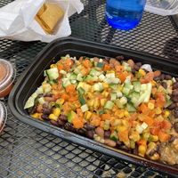 Thai Veggie Bowl at Planet Fresh Burrito in Santa Cruz