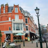 Outside B&B  at Bagels & Beans - Statenkwartier in The Hague
