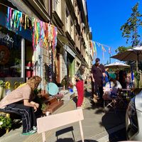1 year anniversary event with flee market 😍  at Siostra Coffee Bar in Krakow