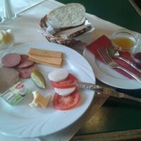 Vegan breakfast at Cafe Central in Flensburg