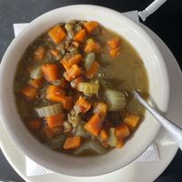 Lentil soup at Fuel Cafe in Hicksville