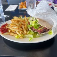 Best burger   at Fuel Cafe in Hicksville