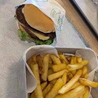 Jalapeno Kicker and fries at Stack'D By Sand & Stone in Milford Haven