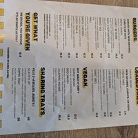 Food menu at Stack'D By Sand & Stone in Milford Haven