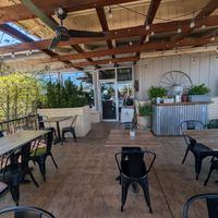 Outside space at Thanks A Latte Espresso Cafe in Camp Verde