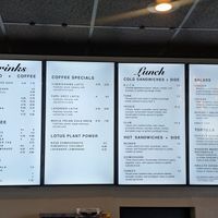 Menu at Thanks A Latte Espresso Cafe in Camp Verde