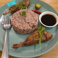 Vegan chicken!! at Veggie Spot in Davao City