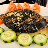 Fried vegan fish at Go Vegan in Antioch