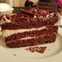 Black forest cake at Elle n' Belle in Zurich