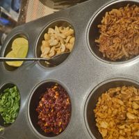 Toppings at Burma Burma in Mumbai