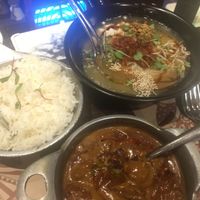 Khao suey and duck curry at Burma Burma in Mumbai