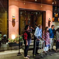 Outside of Burma Burma at Burma Burma in Mumbai