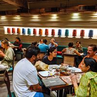 Inside of Burma Burma at Burma Burma in Mumbai