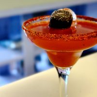 Spicy tamarindo   at Sushi Washoku in Mexico City