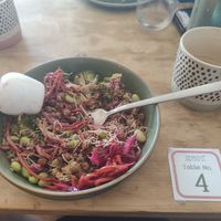 Keep forgetting to take a picture before I start munching! Love this place, always feel like it's done my body good to be here ... at The Joyful Sprout Ltd in Ware