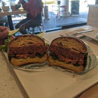 Hungry Planet Burger. at JOi Café in Westlake Village