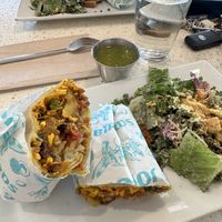 Breakfast Burrito. So tasty!  at JOi Café in Westlake Village