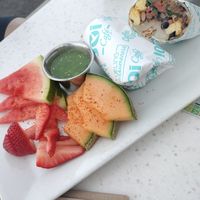 Breakfast Burrito (not great) at JOi Café in Westlake Village