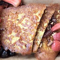 French toast with berries   at JOi Café in Westlake Village