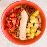 super fruit granola bowl  at JOi Café in Westlake Village