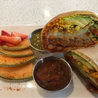 Breakfast burrito  at JOi Café in Westlake Village