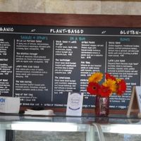 Menu Board. at JOi Café in Westlake Village