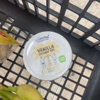 Coconut yogurt  at Kronan in Selfoss