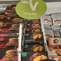 Vegan meat at Kronan in Selfoss