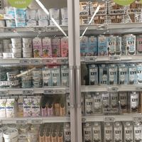 Vegan non diary milk at Kronan in Selfoss